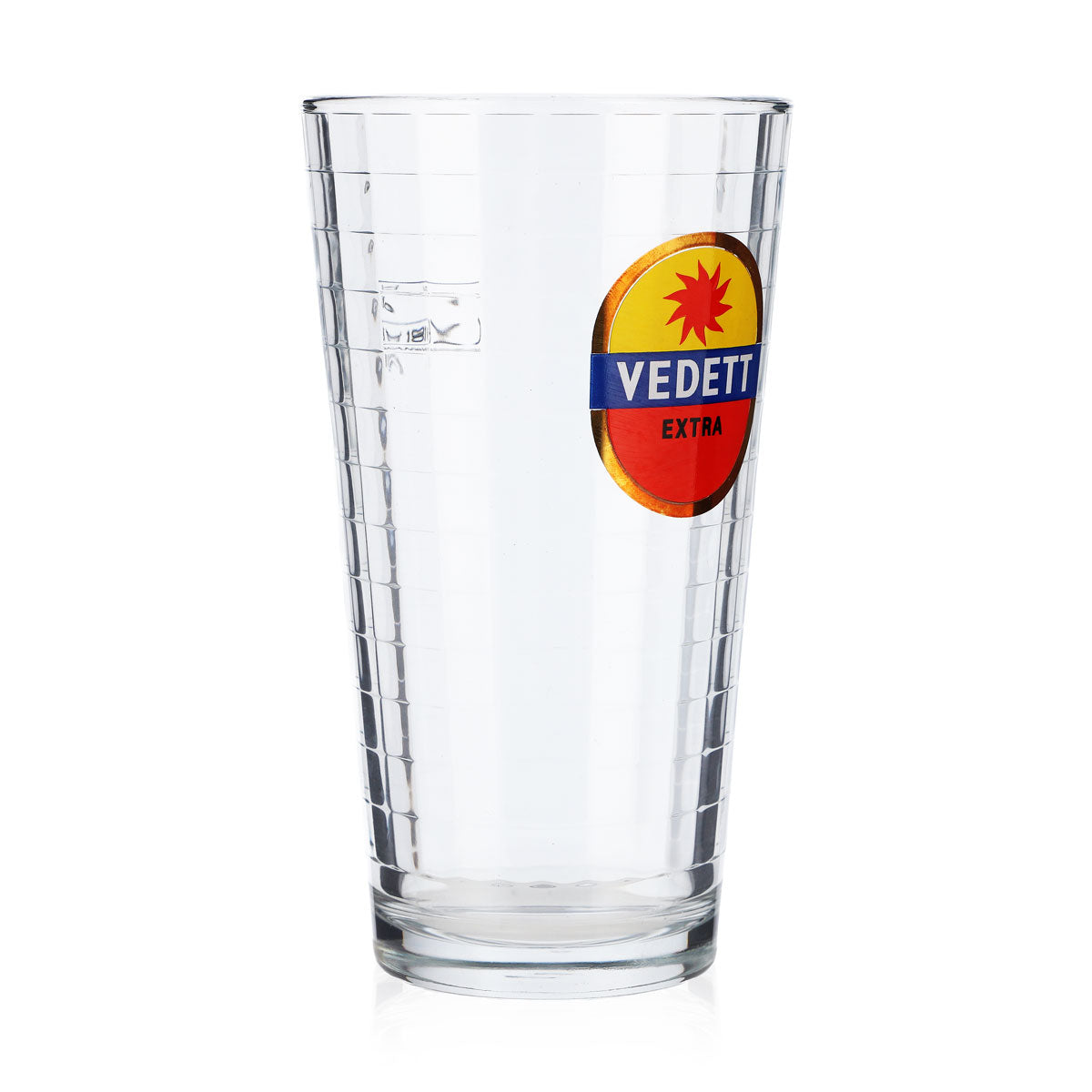 Vedett Bier Glas Biergläser 0,33l Becher Belgium Craft "Extra" gelb/rot" – Ansicht 2