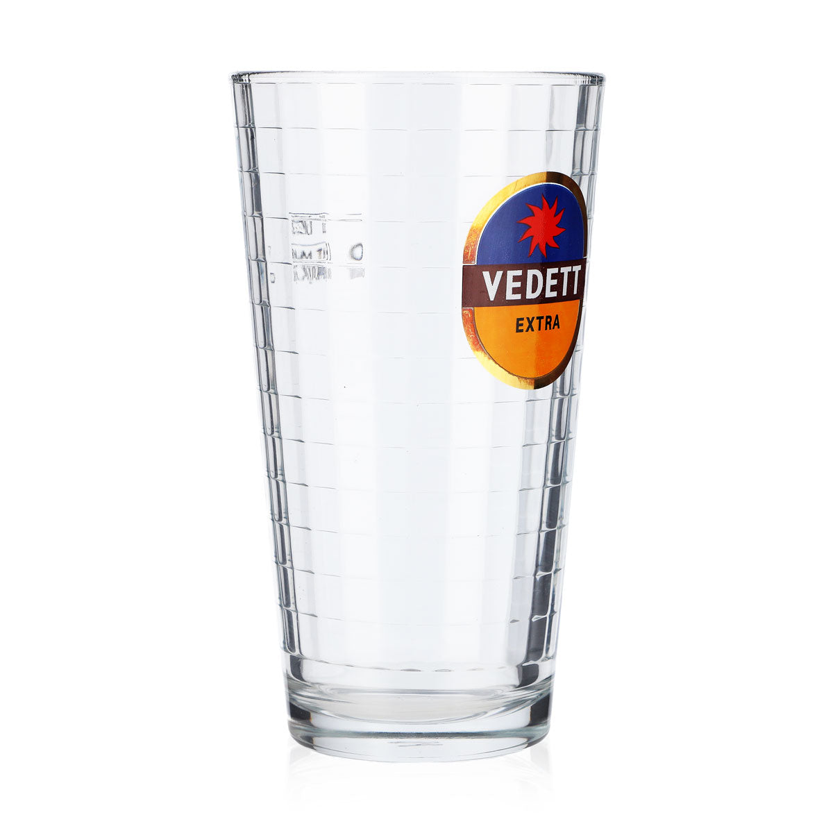 Vedett Bier Glas Biergläser 0,33l Becher Belgium Craft "Extra" blau/orange" – Ansicht 2