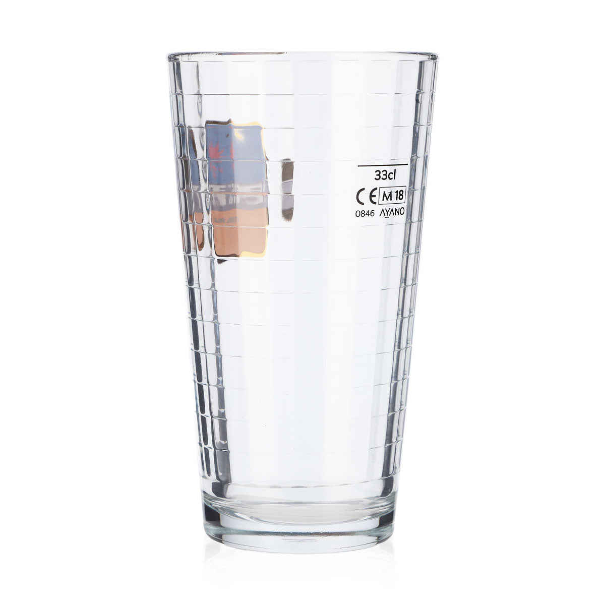 Vedett Bier Glas Biergläser 0,33l Becher Belgium Craft "Extra" blau/orange" – Ansicht 3
