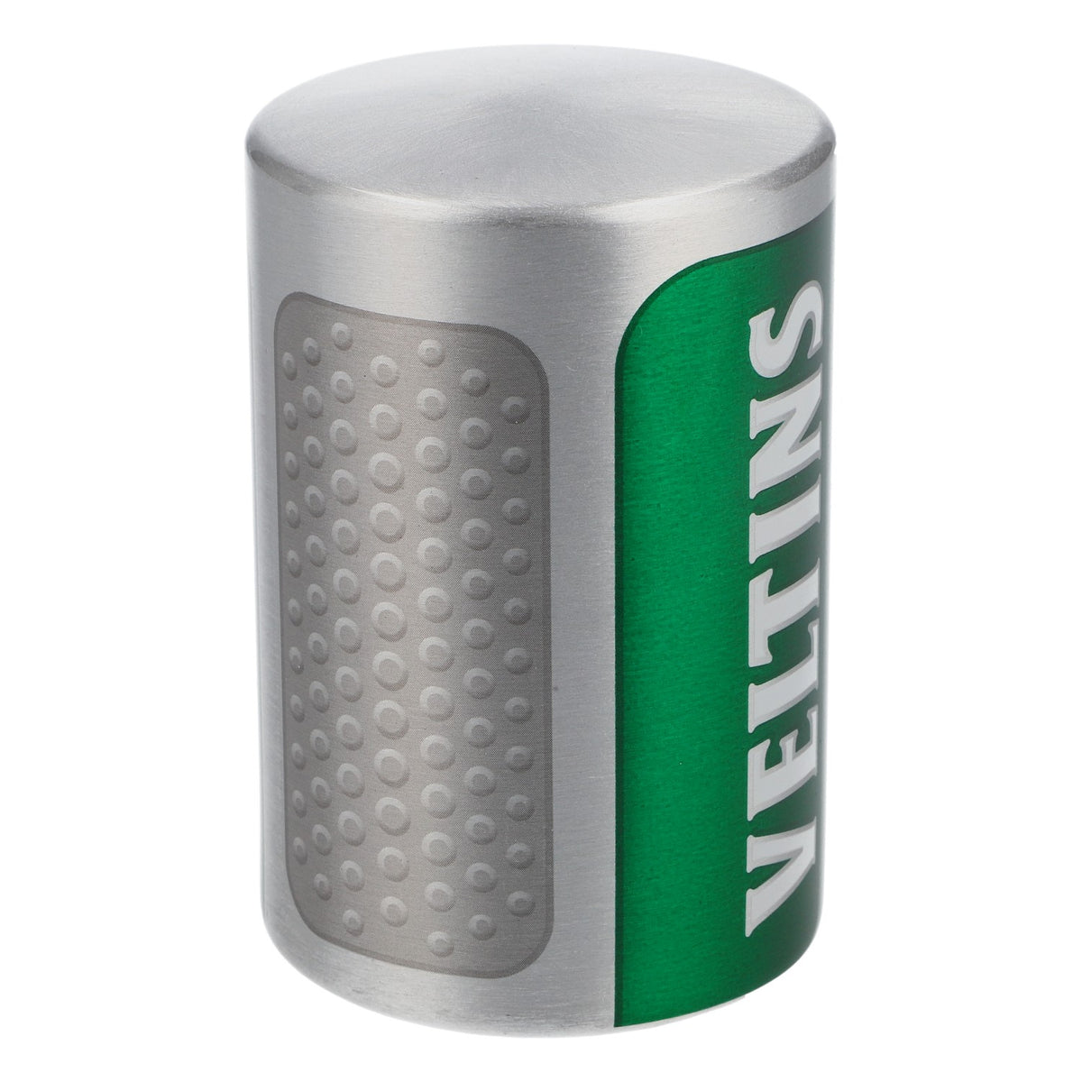 Veltins Bier Flaschenöffner Push-up Kapselheber grün silberne Ausführung – Ansicht 3