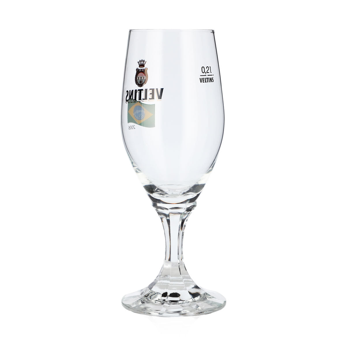 Veltins Bier Glas 0,2l Pokalglas WM 2006 Brasilien Sonderedition Bierglas Pint – Ansicht 3