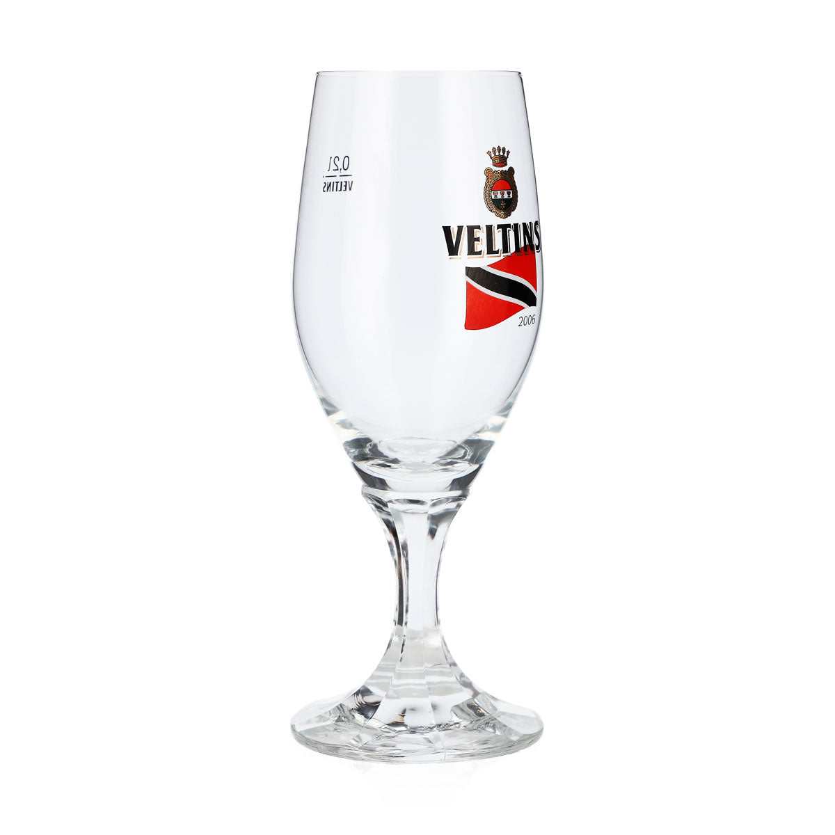 Veltins Bier Glas 0,2l Pokalglas WM 2006 Trinidad uns Tobago Sonderedition Pint – Ansicht 2
