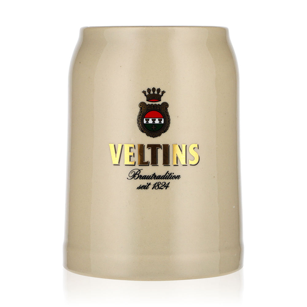 Veltins Bier Glas 0,4l Tonkrug Sahm Ton