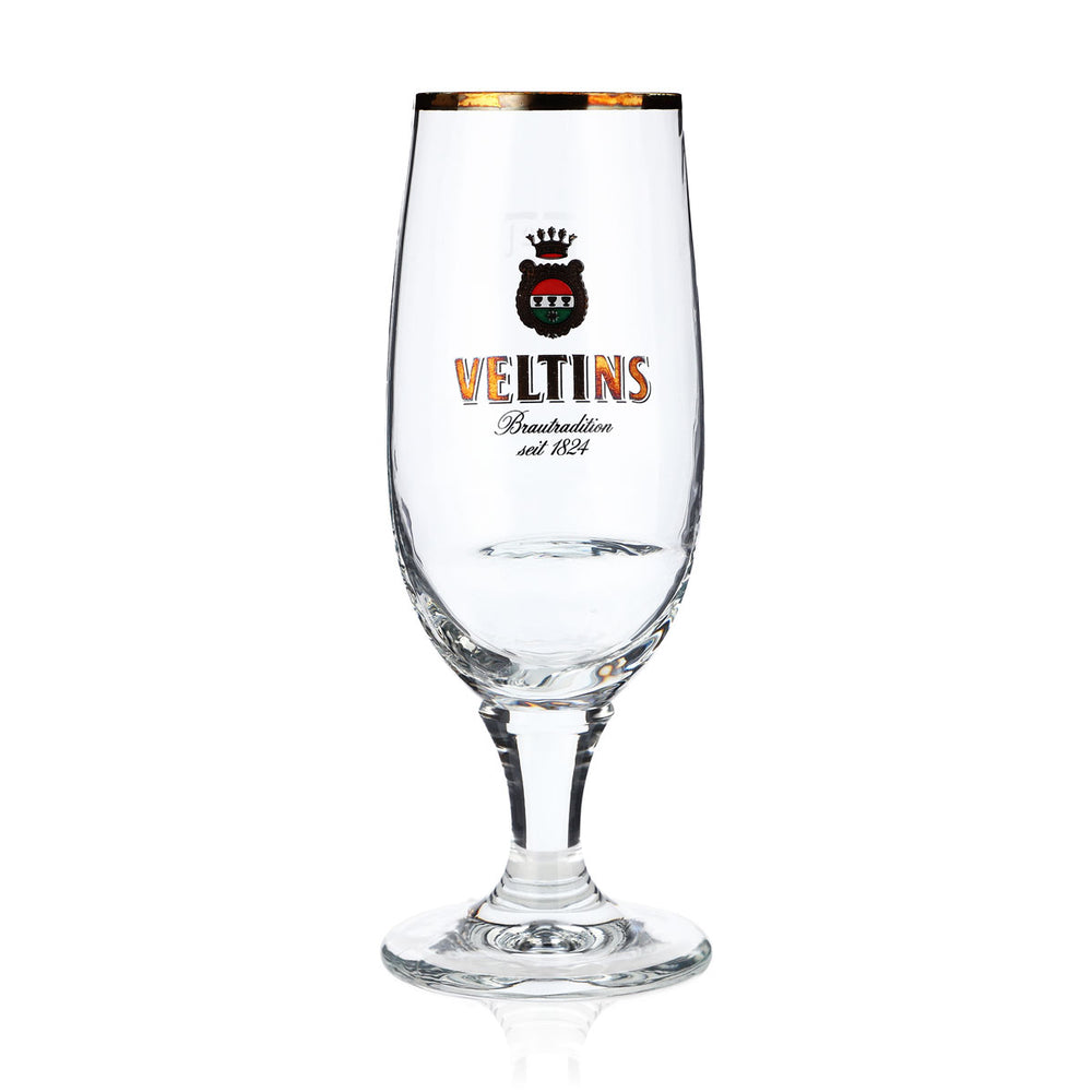 Veltins Bier Glas Biergläser "Crazy" 0,2l Pokalgläser Bierglas Griffmulde RC