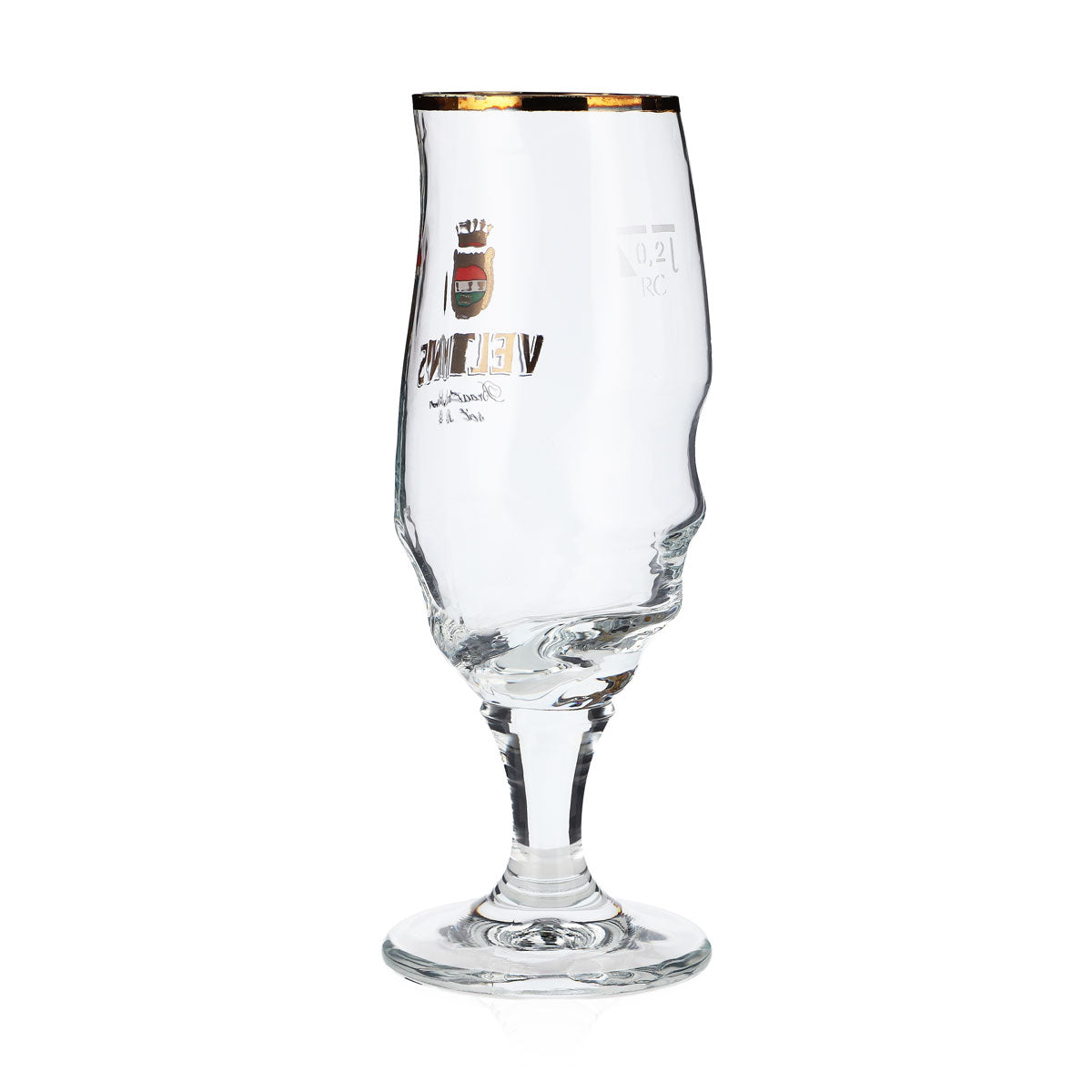 Veltins Bier Glas Biergläser "Crazy" 0,2l Pokalgläser Bierglas Griffmulde RC – Ansicht 4