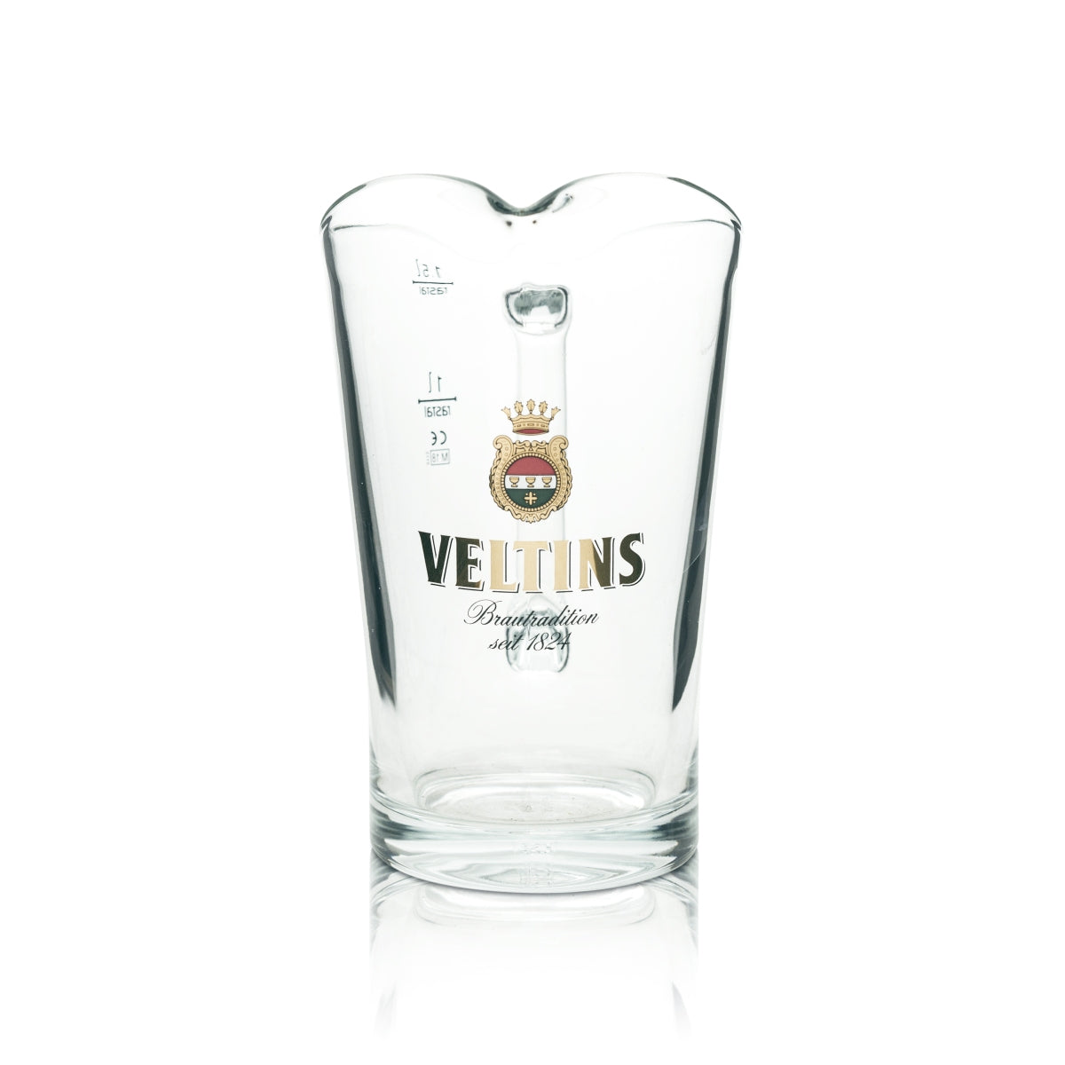Veltins Bier Pitcher 1,5l Rastal Ausgießer Karaffe Glas 1500ml Pint Krug Beer