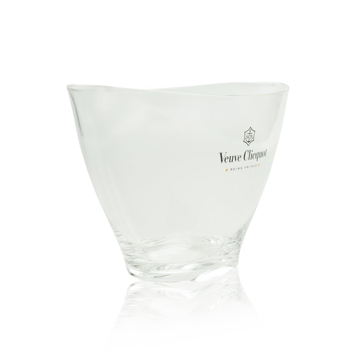 Veuve Clicquot Champagner Flaschenkühler Eiswürfelbehälter single transparent – Ansicht 2