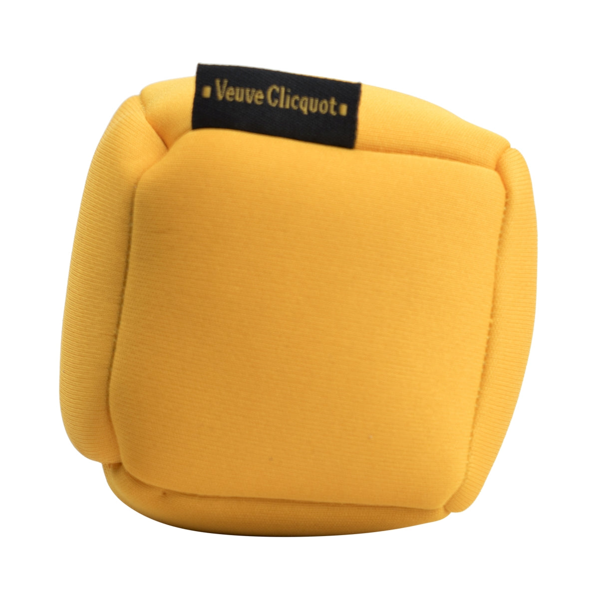 Veuve Clicquot Champagner Mini Stoffwürfel Orange Dekoration Sammler Selten – Ansicht 2