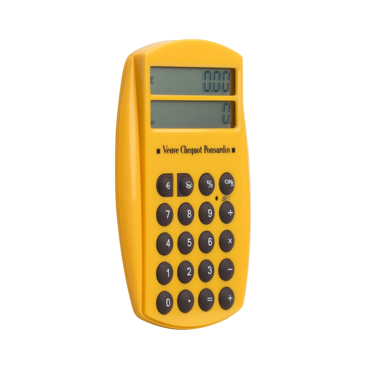 Veuve Clicquot Champagner Taschenrechner Mini Orange Ponsardin Retro Sammler – Ansicht 3