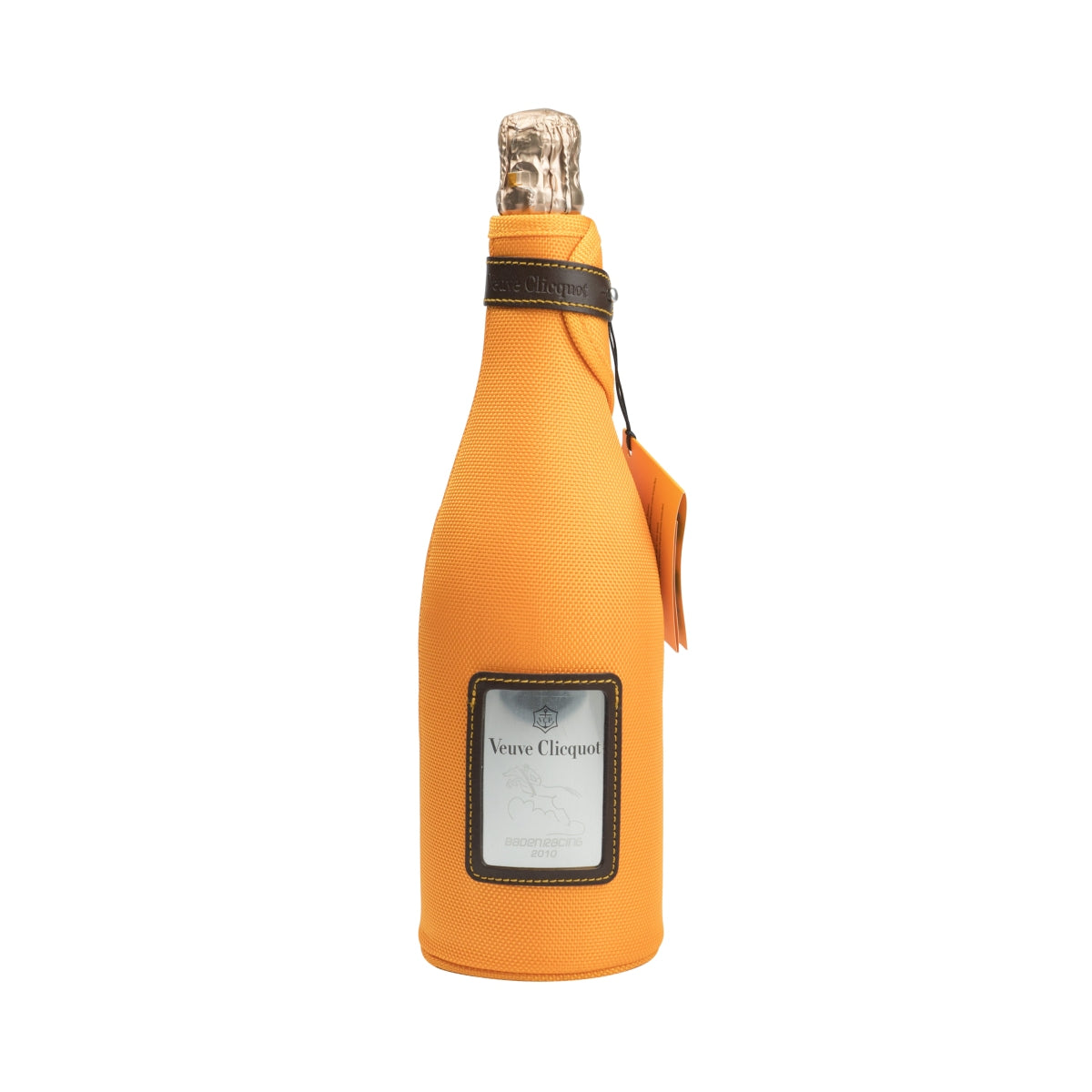 Veuve Cliquot Champagner Flaschenmantel 0,7l Flasche Baden Racing 2010 Sammler