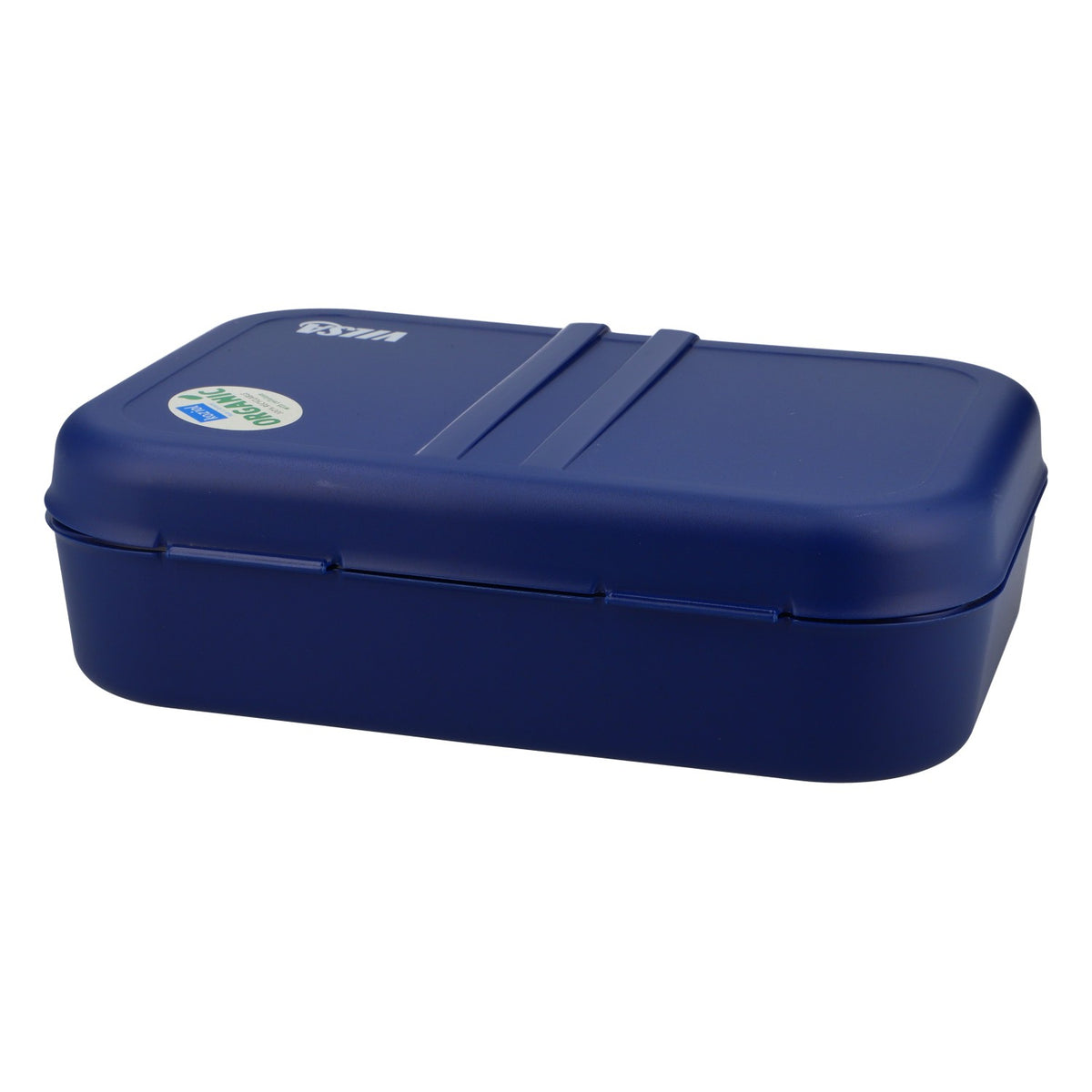 Vilsa Wasser Brotdose 3Dosen + Besteck neu Kunststoff blau – Ansicht 2