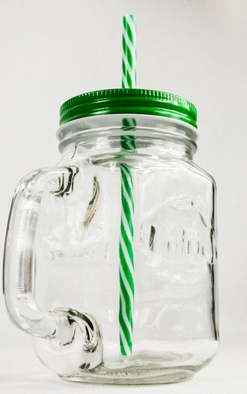 Volvic Wasser Glas Icetee Jar Glas Gläser Iceteekrug Grüne Ausführung – Ansicht 2