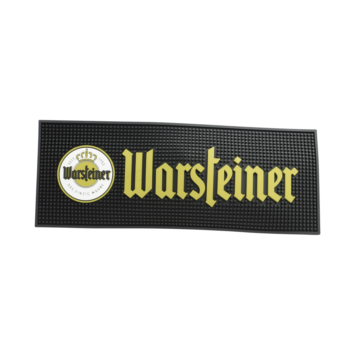 Warsteiner Barmatte Runner Gummi Antirutsch Spill Abtropf Gastro Bar Unterlage