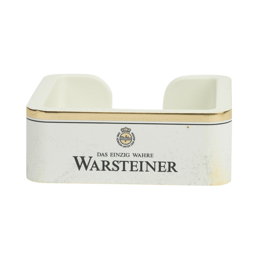 Warsteiner Bier Bierdeckel Ständer eckig 11x11cm Halter Tisch Gastro Menu Bar