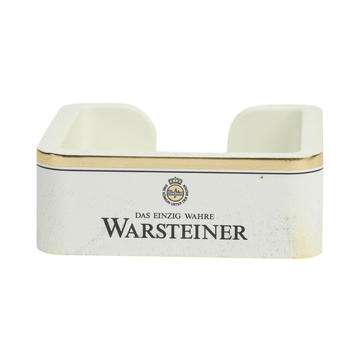 Warsteiner Bier Bierdeckel Ständer eckig 11x11cm Halter Tisch Gastro Menu Bar
