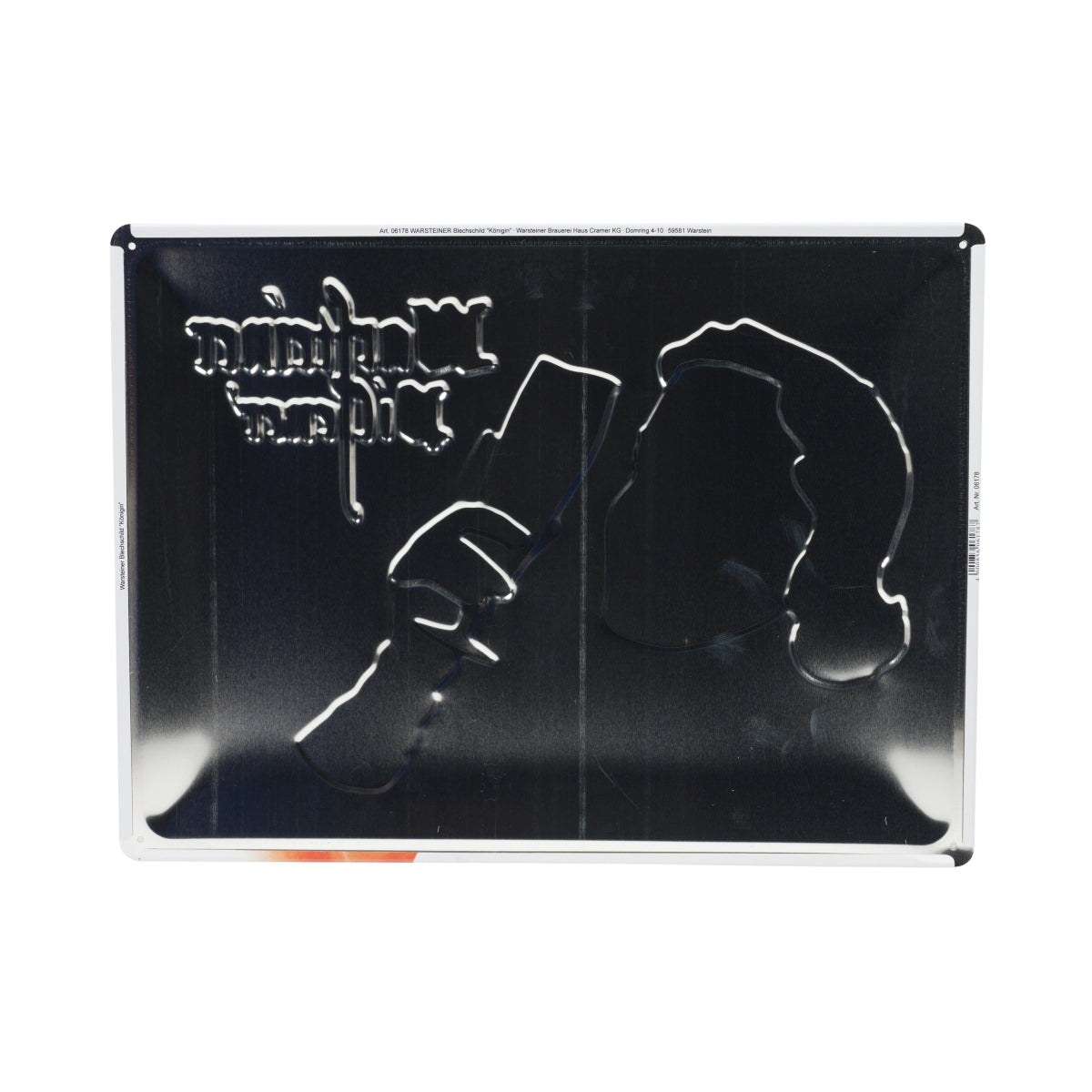 3x Warsteiner Bier Blechschild Wanddeko aus der Retro Serie Wand Tafel Metall Sign – Ansicht 5