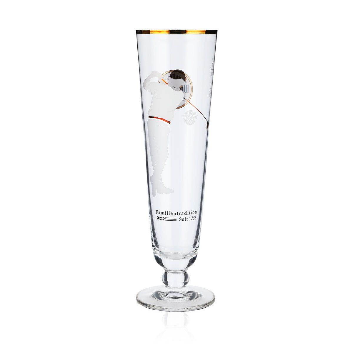 Warsteiner Bier Glas 0,25l Biergläser Sammelglas Pokal Golfspieler – Ansicht 4