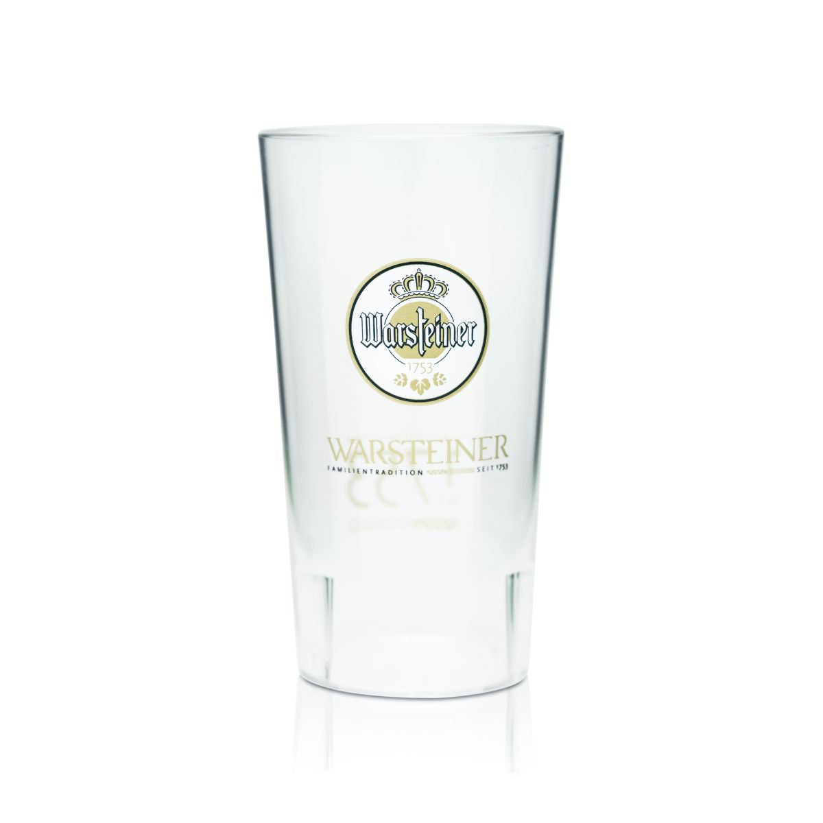 Warsteiner Bier Glas 0,3l Becher Mehrweg "1753" neu