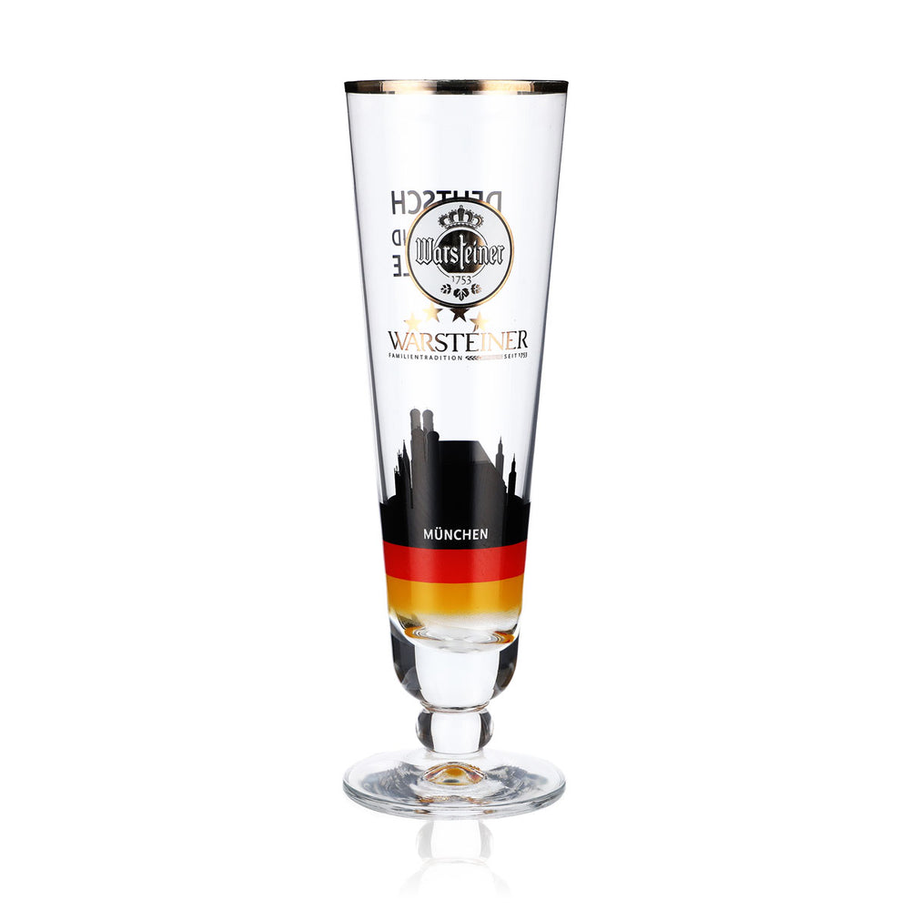 Warsteiner Bier Glas Bierglas Sammelglas 0,2l Pokal München Deutschland