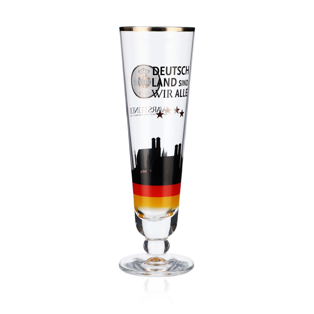 Warsteiner Bier Glas Bierglas Sammelglas 0,2l Pokal München Deutschland – Ansicht 3