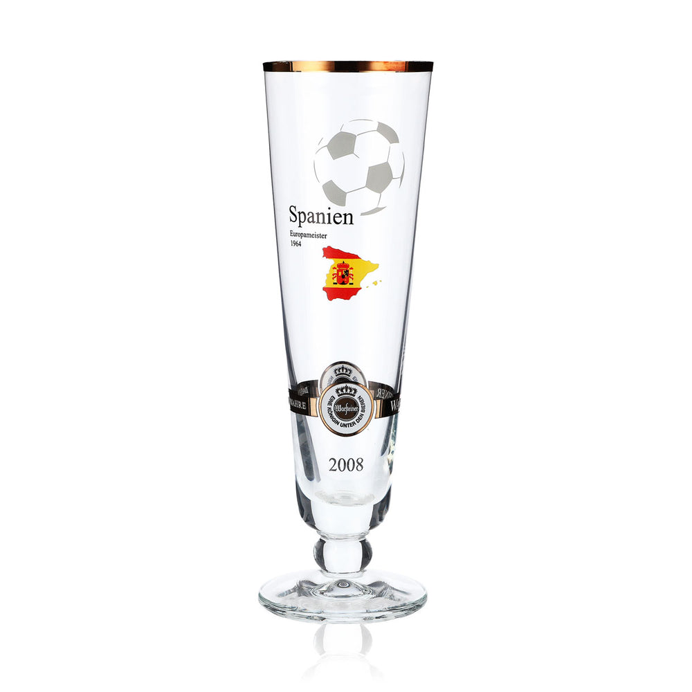 Warsteiner Bier Glas Gläser Jahresedition EM 2008 Glas Nation "Spanien"