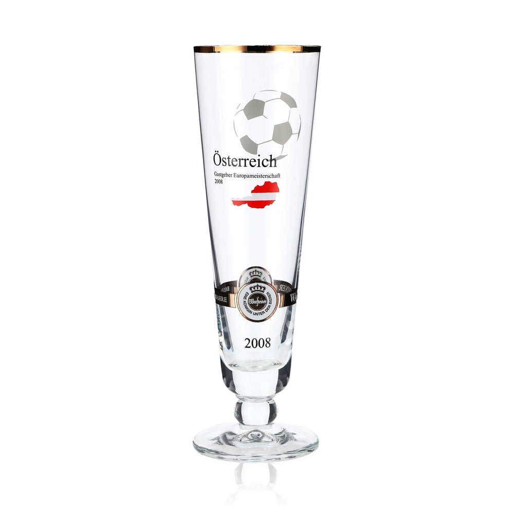 Warsteiner Bier Glas Gläser Jahresedition EM 2008 Glas Nation "Österreich"