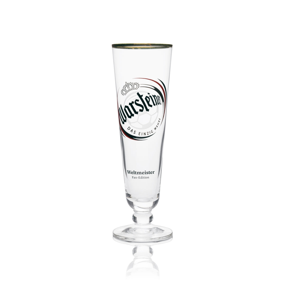 6x Warsteiner Bier Glas Tulpe Sonderedition Fan Edition Weltmeister 300ml – Ansicht 2