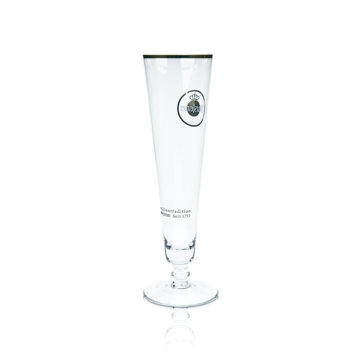 Warsteiner Bier Glas XXL 1L Magnum Tulpe Pokal Jumbo Gläser Stielglas Party – Ansicht 3