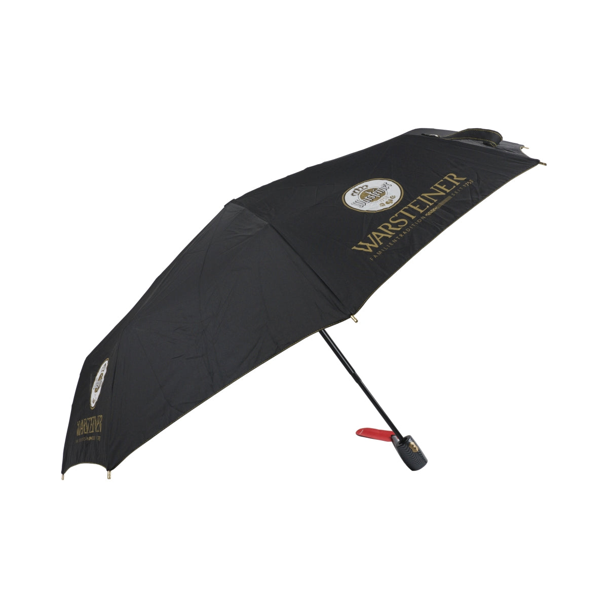 Warsteiner Bier Knirps Regenschirm Taschenschirm Automatik Mini Pocket Travel