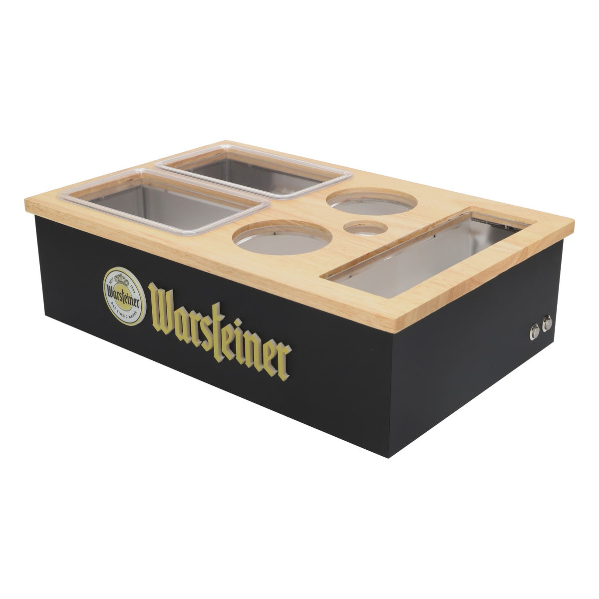 Warsteiner Bier LED Leuchtreklame Bluetooth Lautsprecher Snackbox Servierbox – Ansicht 4