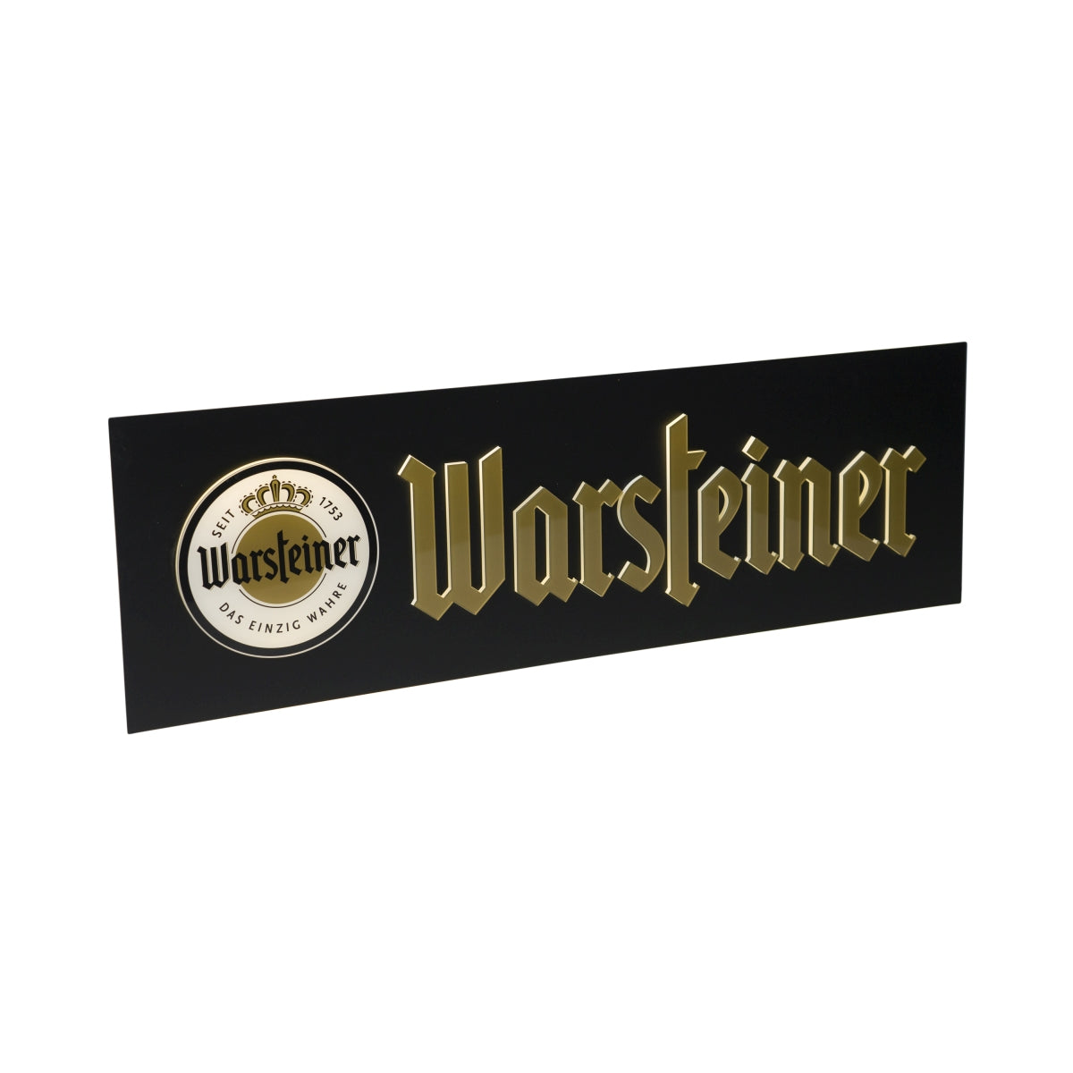 Warsteiner Bier Leuchtreklame 74x25cm LED Schriftzug Wand Schild Tafel Deko – Ansicht 4