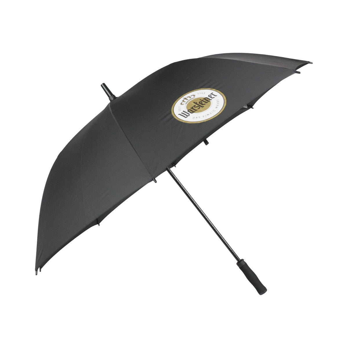 Warsteiner Bier Regenschirm 120cm Automatik Stabschirm Regen Stock Schwarz – Ansicht 2