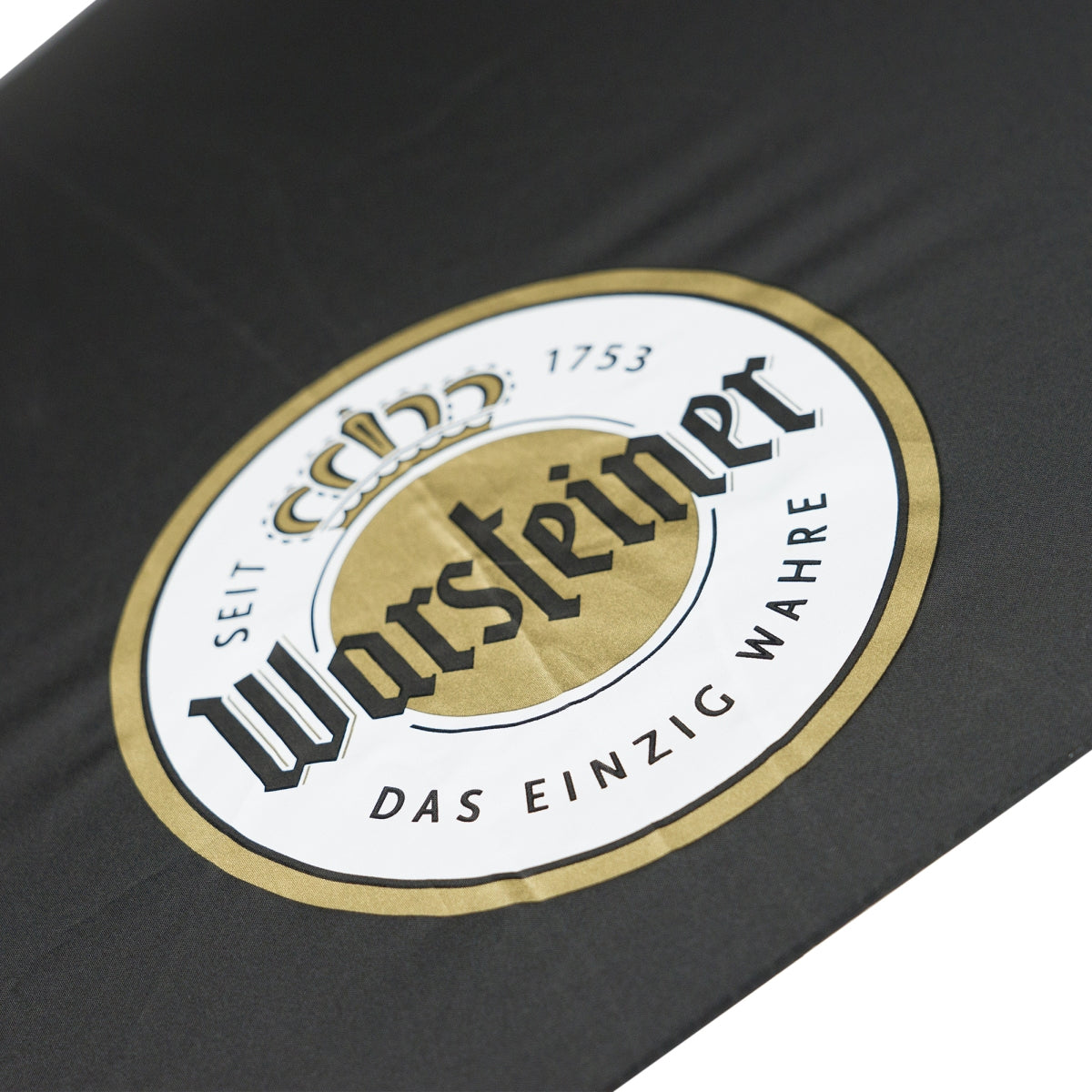 Warsteiner Bier Regenschirm 120cm Automatik Stabschirm Regen Stock Schwarz – Ansicht 3
