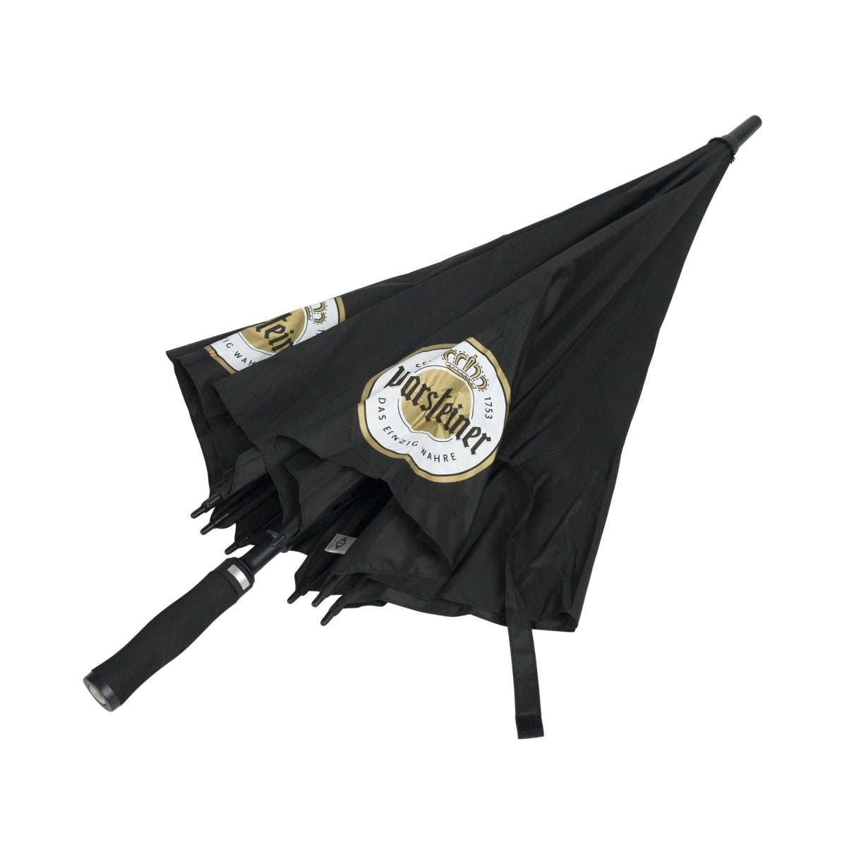Warsteiner Bier Regenschirm 120cm Automatik Stabschirm Regen Stock Schwarz – Ansicht 5
