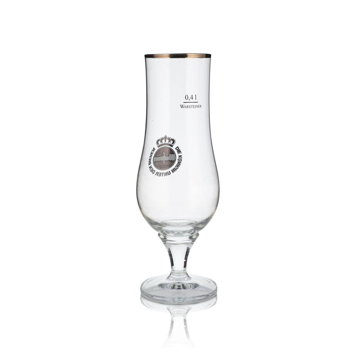 Warsteiner Glas Bier Gläser Biergläser Exclusive Pokal, bauchig Bierglas 0,4l – Ansicht 2