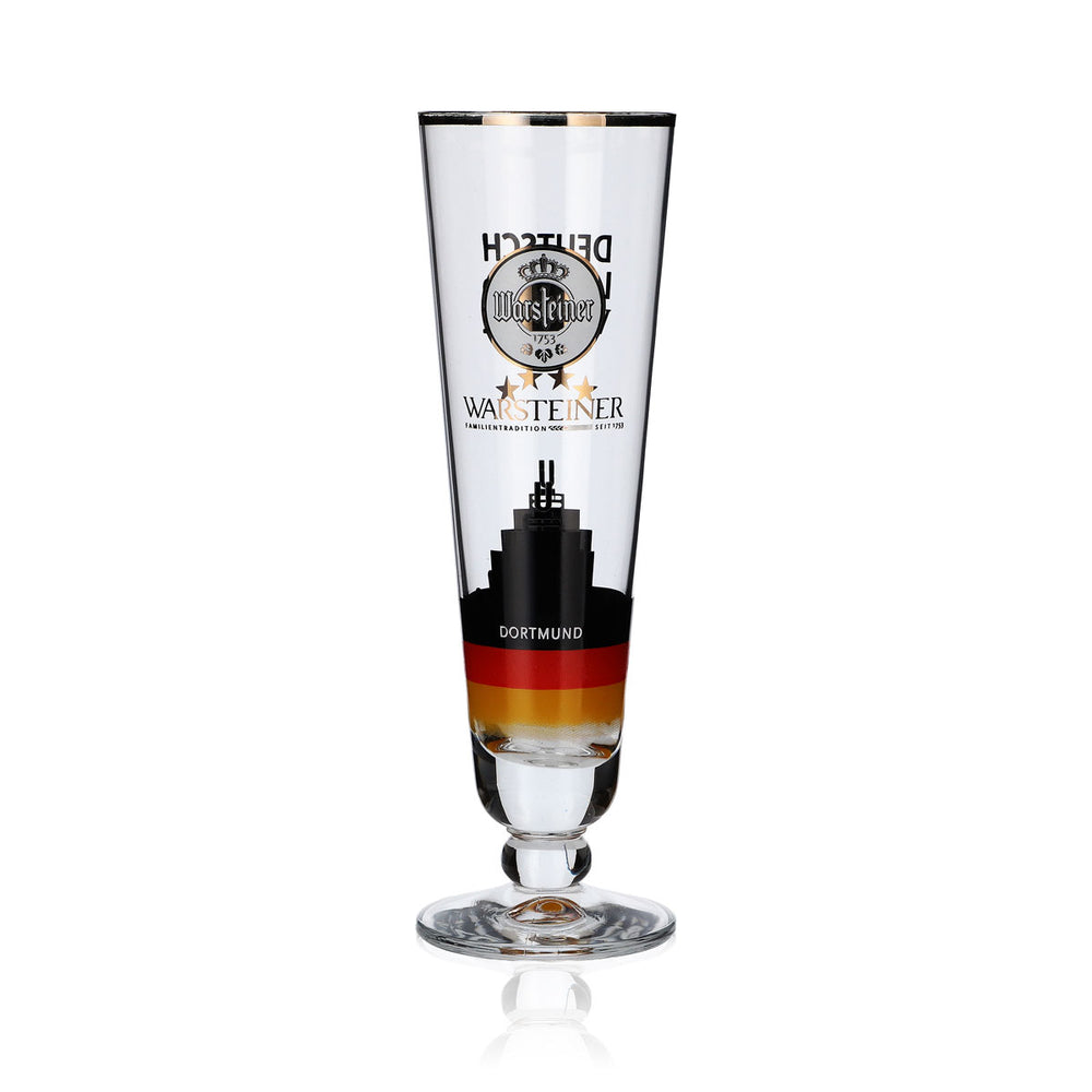 Warsteiner Sammler Glas 0,2l Pokal Dortmund Deutschland Fußball Sonderedition