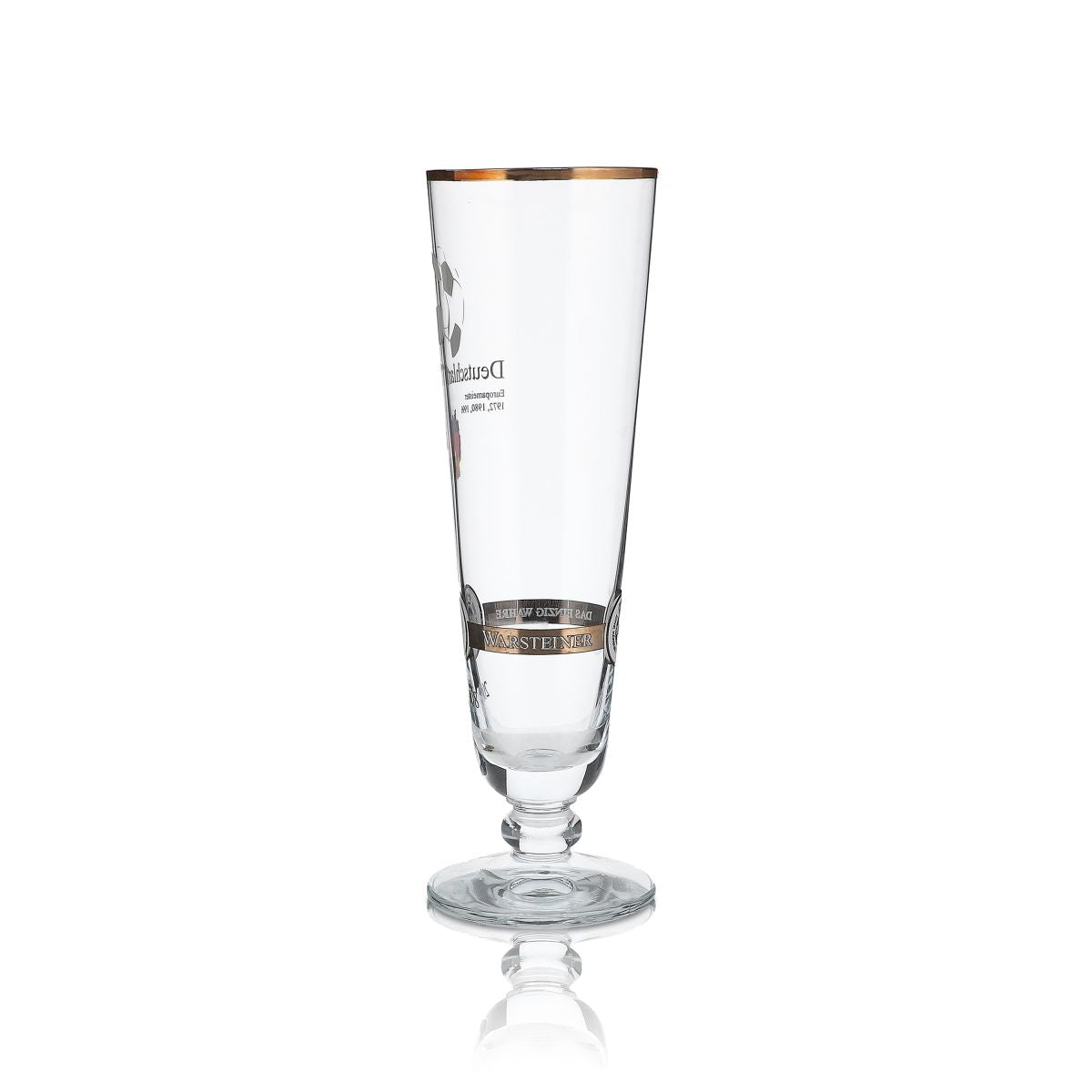 Warsteiner Sammlerglas Liebhaberglas Sonderedition Pokal Deutschland 2008 – Ansicht 2