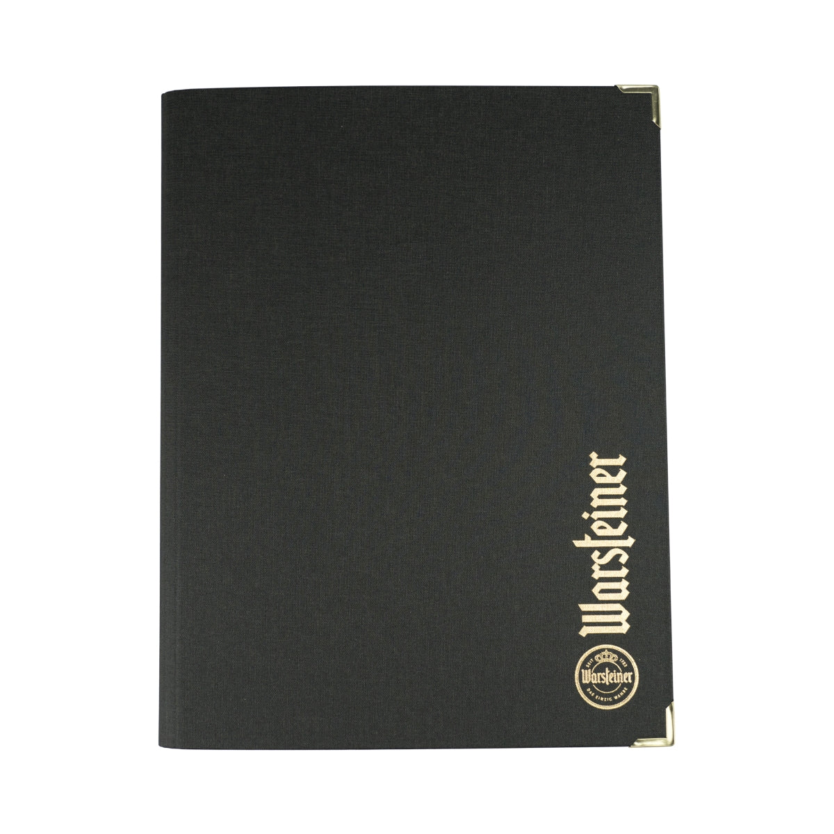 Warsteiner Speisekarte Menükarte Getränkekarte Goldene Ecken 25x32x1cm Gastro