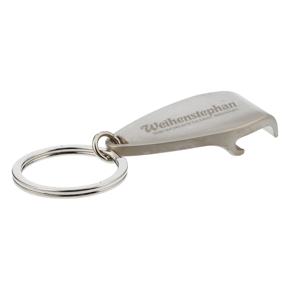 Weihenstephan Bier Flaschenöffner Schlüsselanhänger Edelstahl