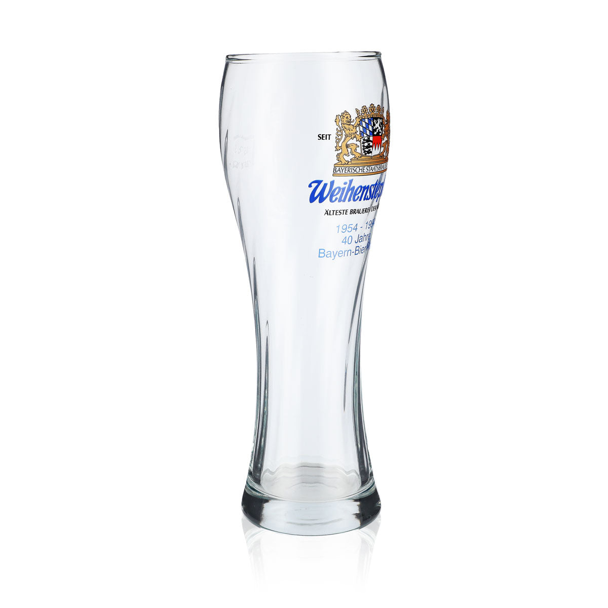 Weihenstephan Bier Glas 0,5l Gläser Weißbierglas Sonderedition 40 Jahre – Ansicht 2