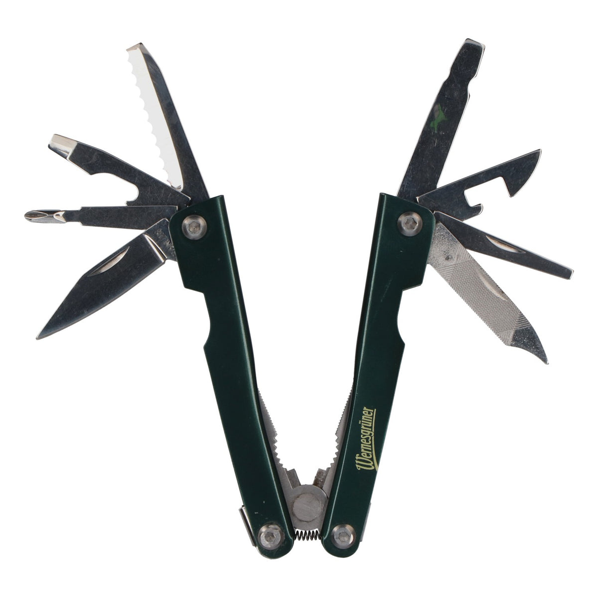 Wernesgrüner Bier Multitool Pilsener Mulitool Outdoor Multifunktionswerkzeug – Ansicht 3