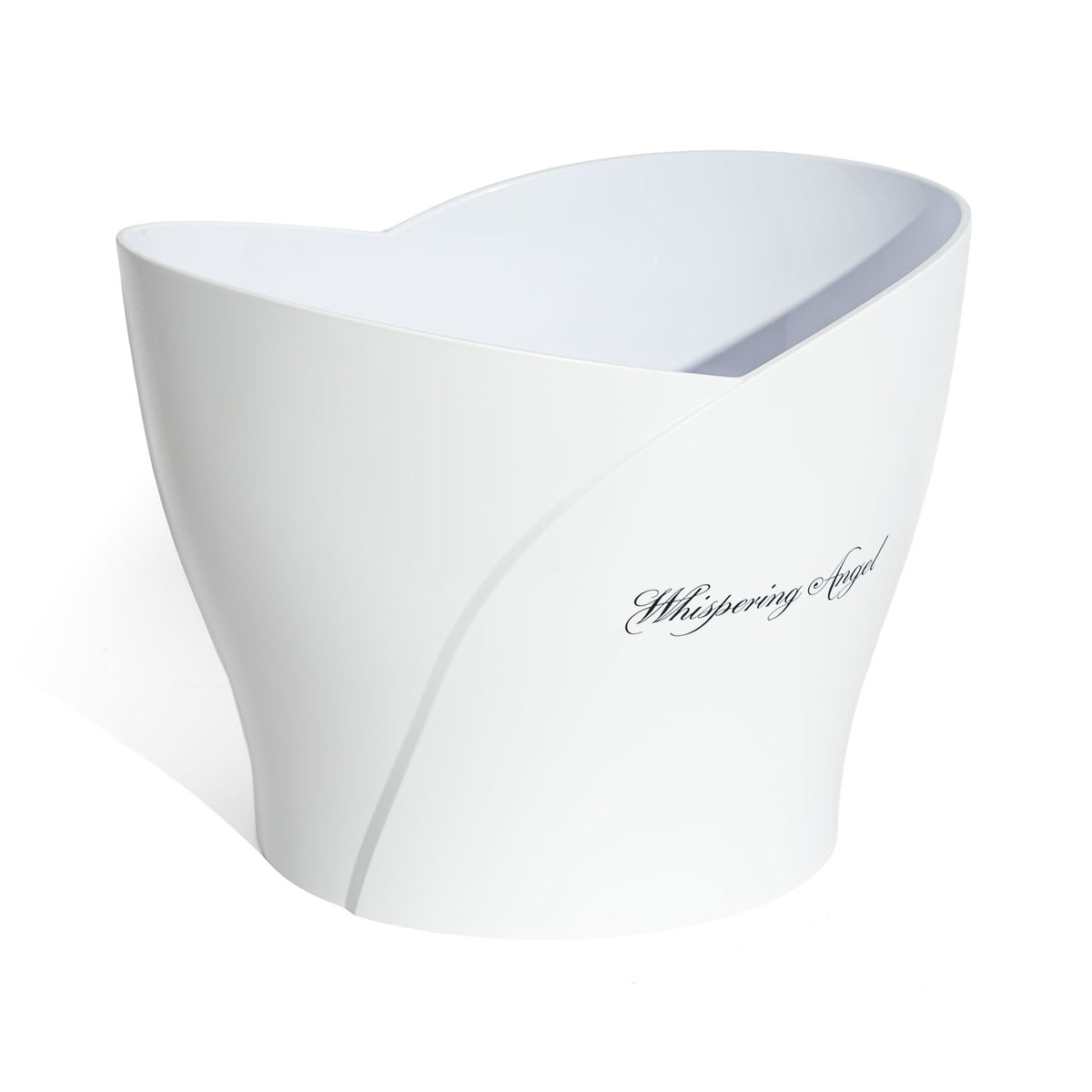 Whispering Angel Wein Kühler Flaschenkühler ICE Bucket large weiß – Ansicht 2