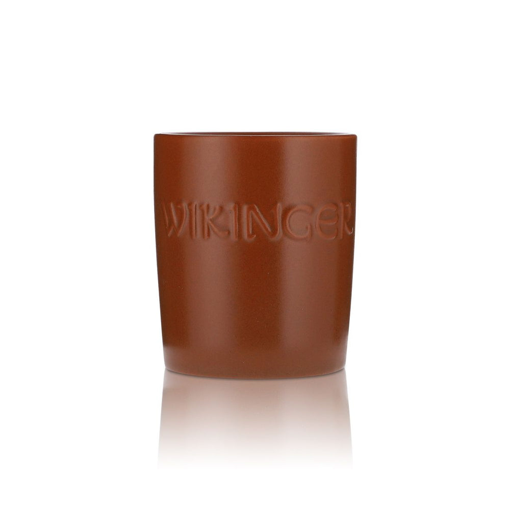 Wikinger Met Glas 0,2l Steingut Tonbecher Krug Gläser Set Honigbier Mittelalter