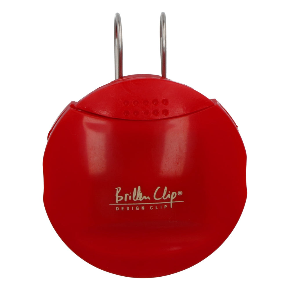 WimexX Brillen Clip für Sonnenblende rot Kunststoff Brillenhalter click gut