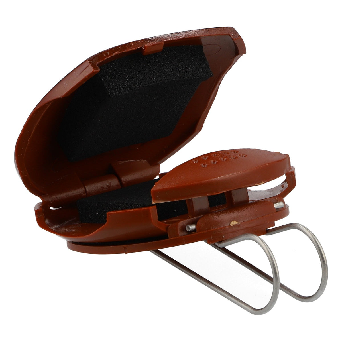 WimexX Brillen Clip Sonnenblende kupfer Design Brillenhalter Auto easy – Ansicht 3