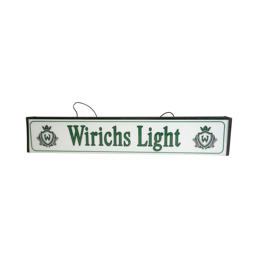 Wirichs Light Leuchtreklame Schild Display Gebraucht Gastro Bar Pub Bier Wirt