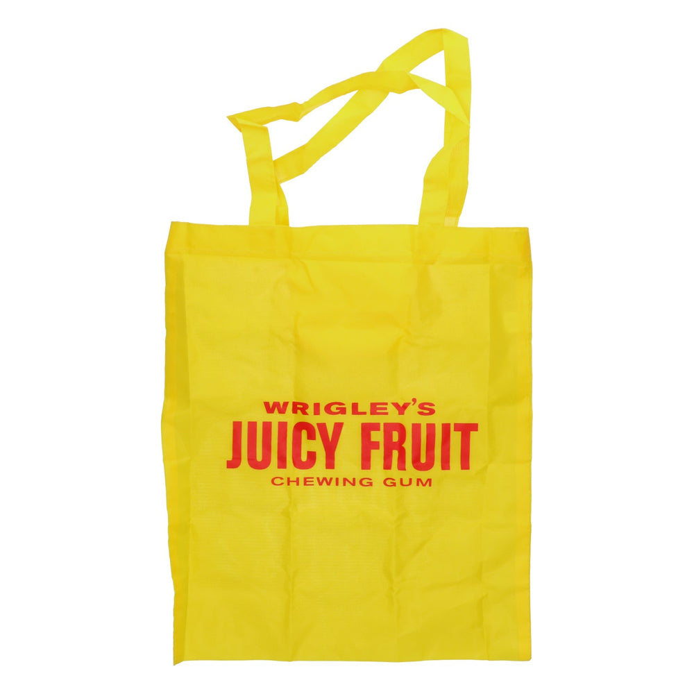 Wrigley's Juicy Fruit Einkaufstasche Tragetasche gelb faltbar
