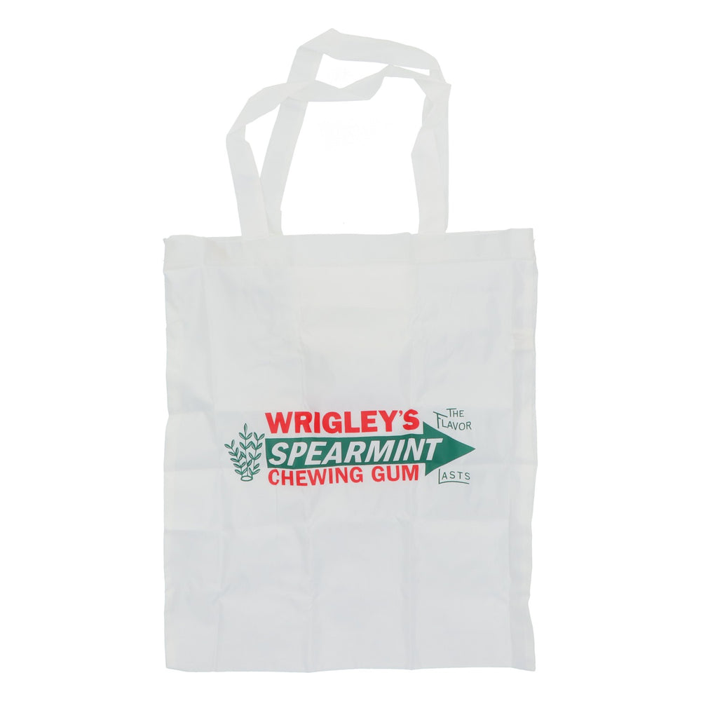 Wrigleys Kaugummi Einkaufstasche Beutel Tasche Jutebeutel weiß
