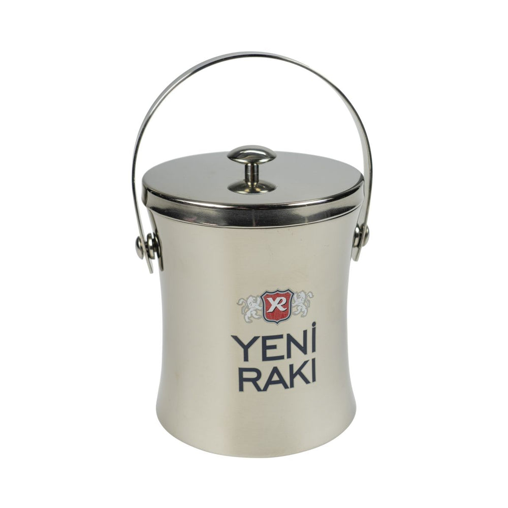 Yeni Raki Eiswürfelbehälter Eisbox Eiseimer inkl Zange Deckel Gastro Barzubehör