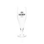 6x Kronen Glas 0,4l Bier Pokal Kelch Tulpe Cup Gläser Gastro Bar Kneipe Dortmund